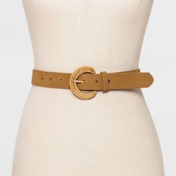 A .New Day Rattan Buckle Belt Size XL - Picture 2 of 4